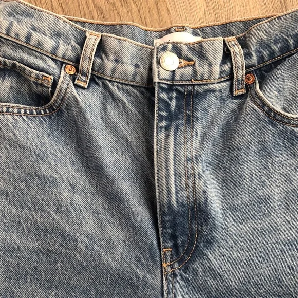 Zara size 4 wide leg Blue Women's Jeans - Picture 2 of 7